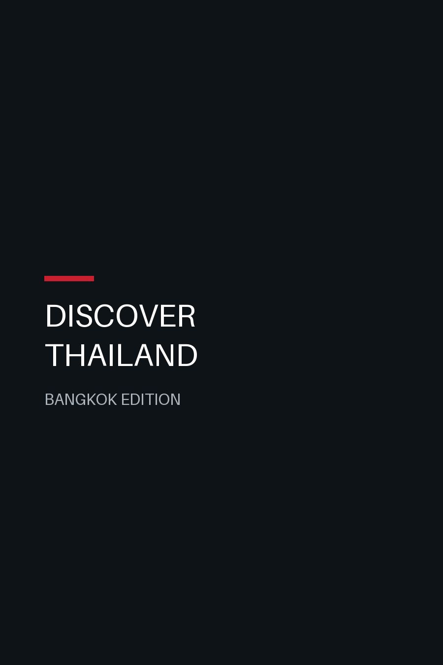 Cover of Discover Thailand, Bangkok Edition