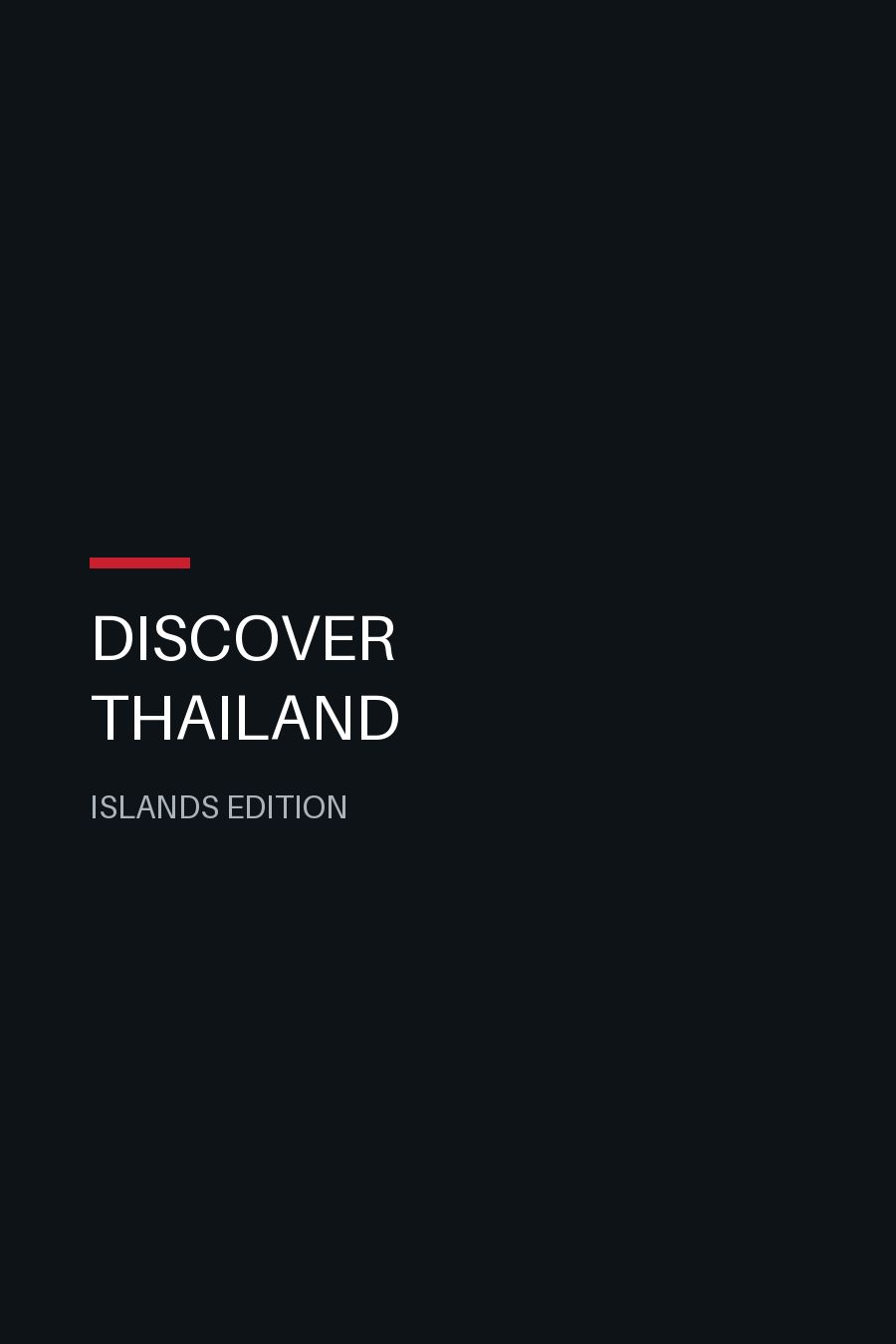 Cover of Discover Thailand, Islands Edition